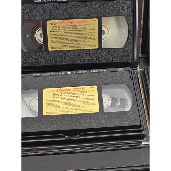 Vintage I Love Lucy The Collector's Edition Lot of 6 VHS Video Tapes - Series - Picture 4 of 5